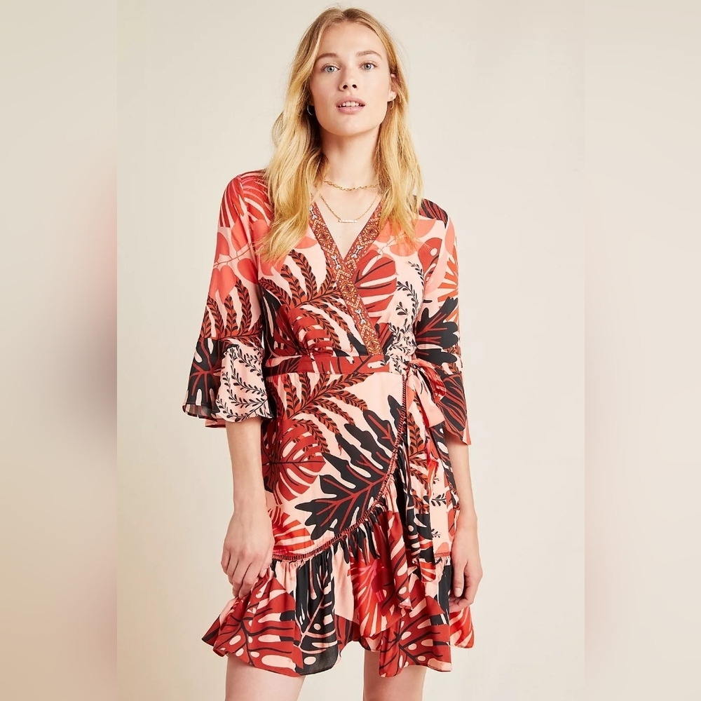 Farm Rio x Anthropologie Bruxelles Mini Dress